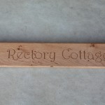 Rectory Cottage house sign